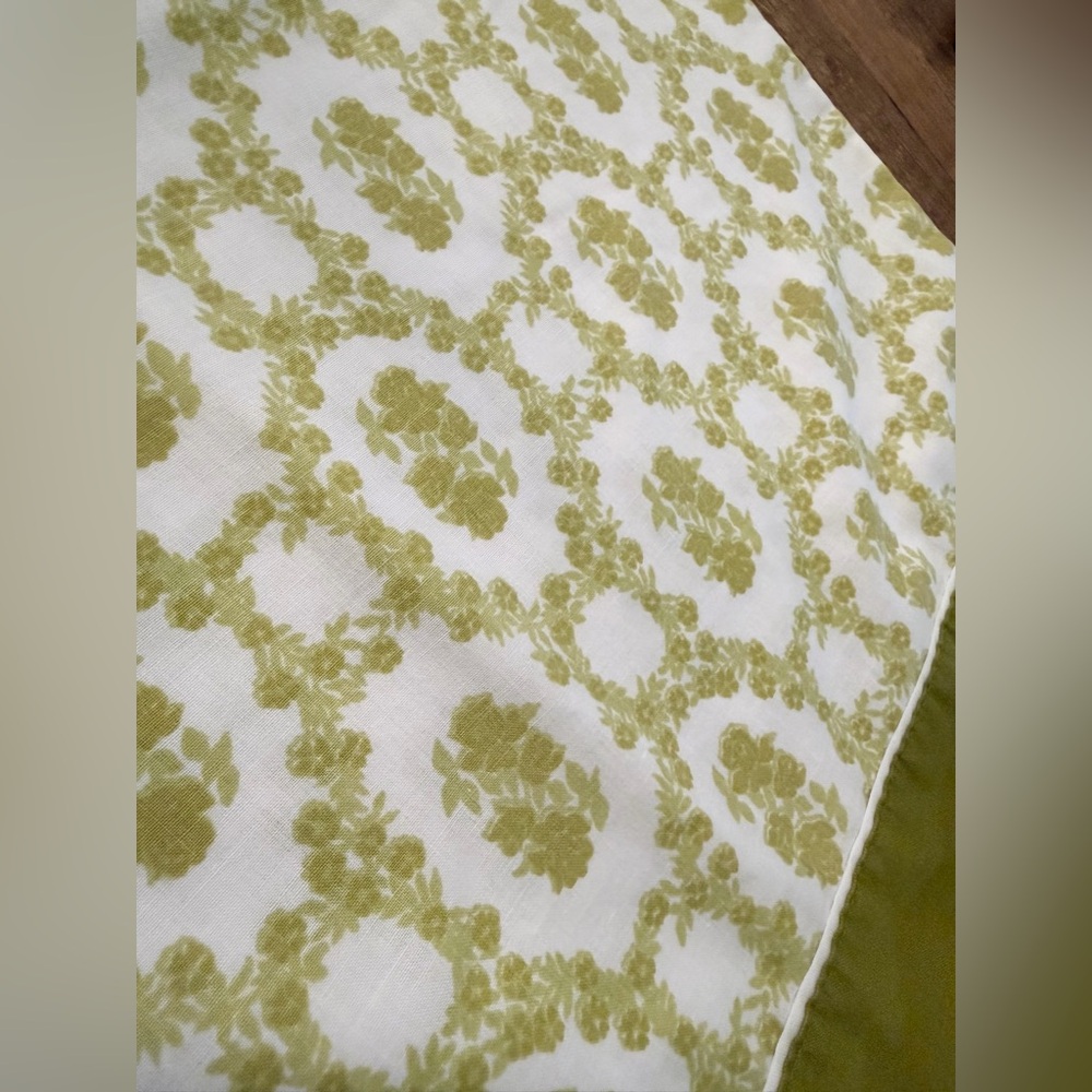 COMPLETE SET! Vintage Cannon 1970’s Sheets. Full Size. Avocado Green - Picture 11 of 12
